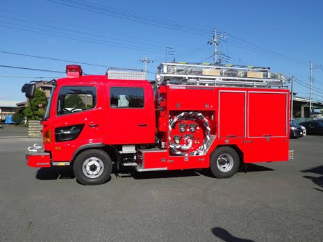 消防ポンプ自動車CD－Ⅱ型（8t未満）
